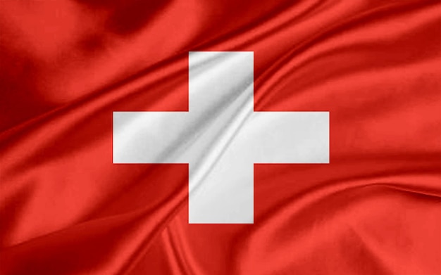 スイスの国旗のフライング効果