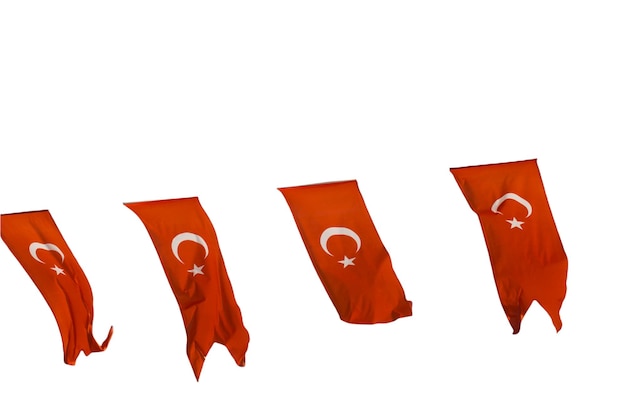 National flag of Turkey. Turkish patriotism. Turkey Day. National Turkish flag.