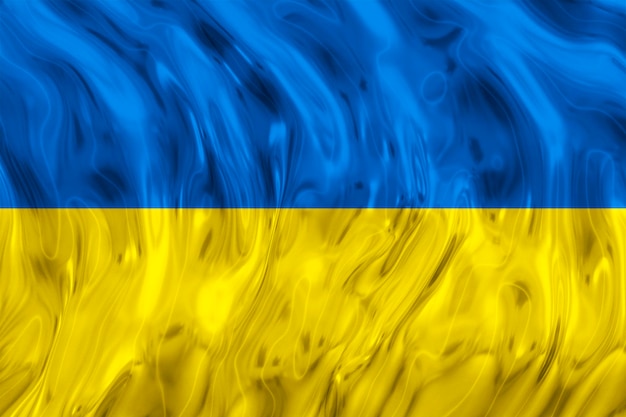 National flag of ukraine background with flag of ukraine