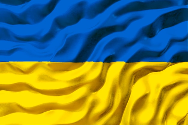 National flag of ukraine background with flag of ukraine