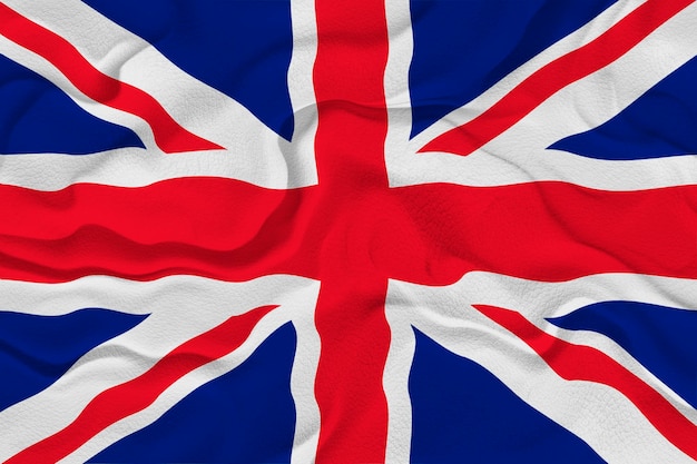 イギリスの国旗とイギリスの背景の国旗