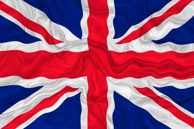 National flag of United Kingdom Background with flag of United Kingdom