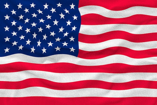 National flag of United States of America USA Background with flag of United States of America USA