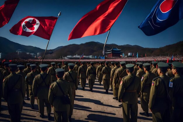 Foto giorno della liberazione nazionale della corea