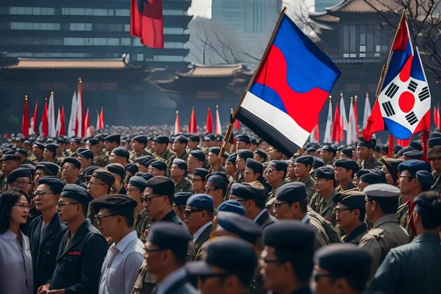 Foto giorno della liberazione nazionale della corea
