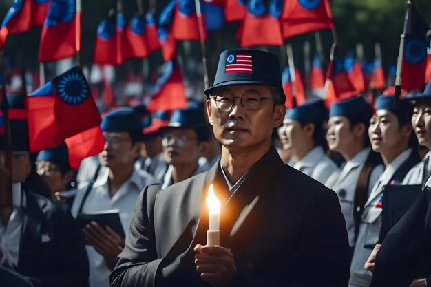 写真 韓国の国民解放日