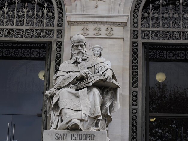 National Library of Madrid, Spain. architecture and art