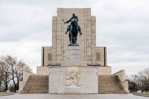 The National Monument at Vitkov Hill in Prague Czech Republic