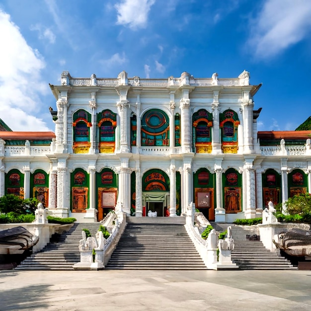 The National Museum of Singapore is located in a historic building AI_Generated