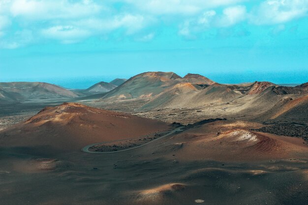 National park volcanos lanzarote