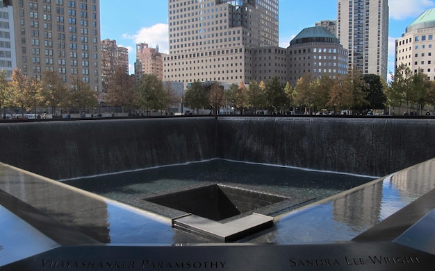 Foto memoriale e museo nazionale dell'11 settembre