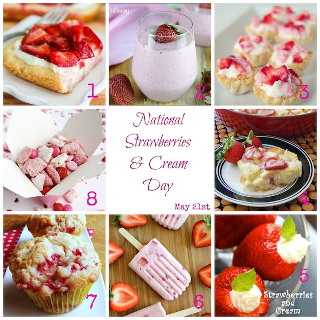 Photo national strawbries day