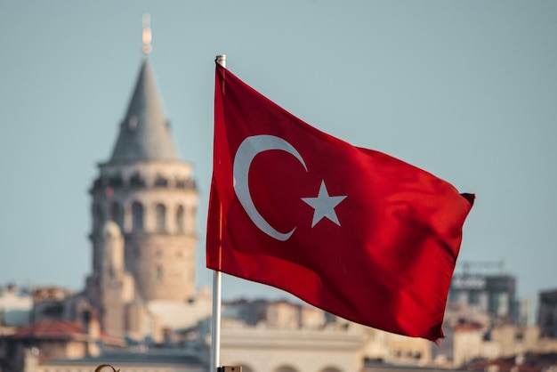 the national turkey flag