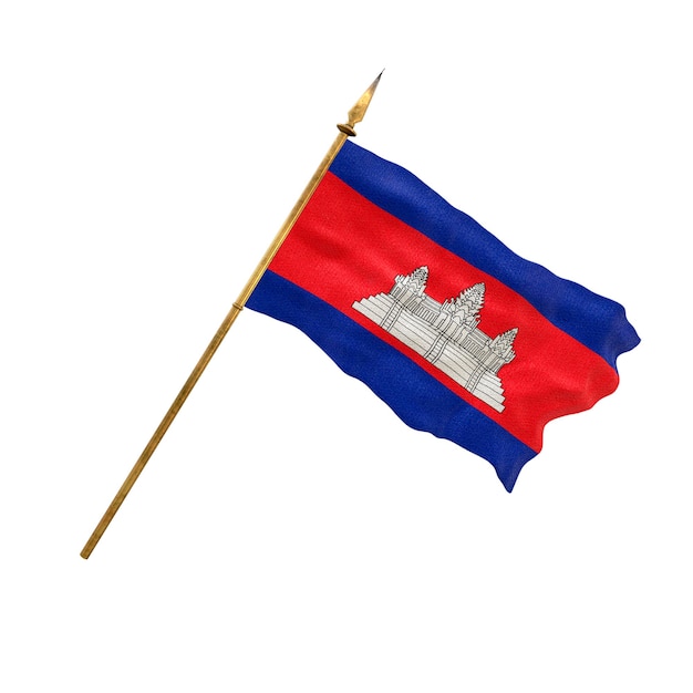 Nationale feestdag Achtergrond voor ontwerpers Nationale vlag van Cambodja