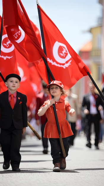 Nationale Soevereiniteit en Kinderdag in het rood