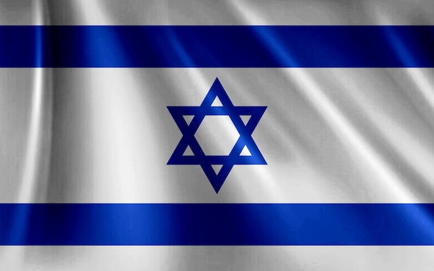 Nationale vlag Israël van Flying Effect
