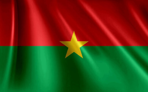 Nationale vlag van Burkina Faso