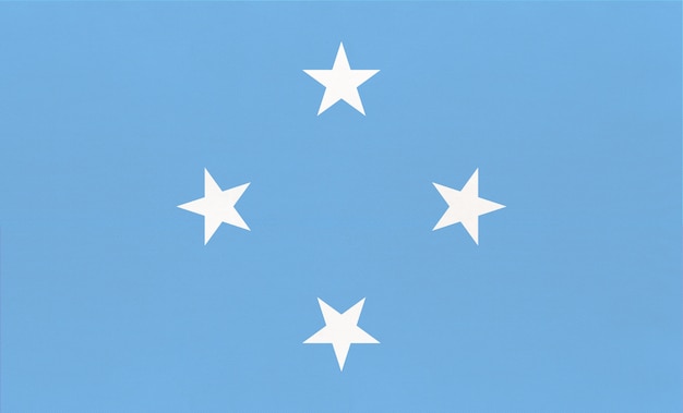 Nationale vlag van de Federale Staten van Micronesië