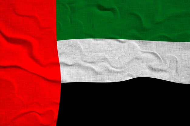 Nationale vlag van de Verenigde Arabische Emiraten Achtergrond voor redacteuren en ontwerpers Nationale feestdag