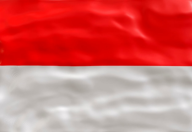 Nationale vlag van indonesië Achtergrond met vlag van indonesië