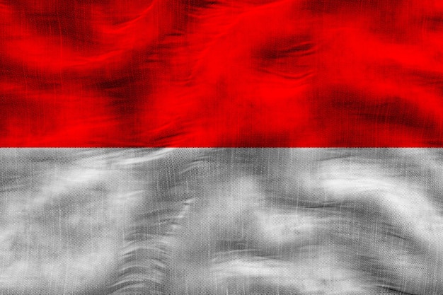 Nationale vlag van indonesië Achtergrond met vlag van indonesië