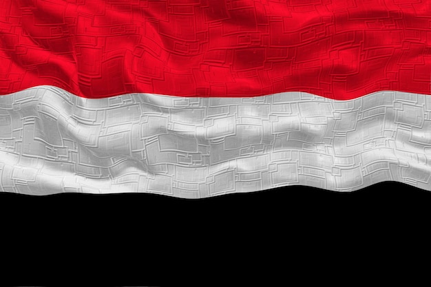 Nationale vlag van Jemen Achtergrond met vlag van Jemen
