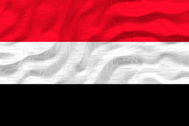 Nationale vlag van Jemen Achtergrond met vlag van Jemen
