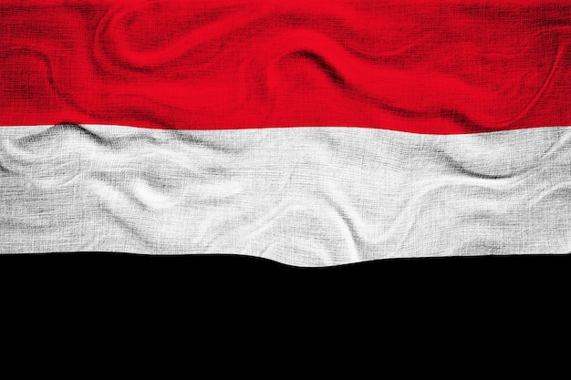 Nationale vlag van Jemen Achtergrond met vlag van Jemen