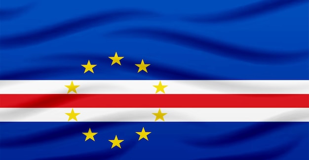 Nationale vlag van Kaapverdië