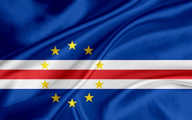 Nationale vlag van Kaapverdië