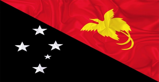 Nationale vlag van Papoea-Nieuw-Guinea