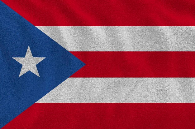 Nationale vlag van PuertoRico Achtergrond met vlag van PuertoRico