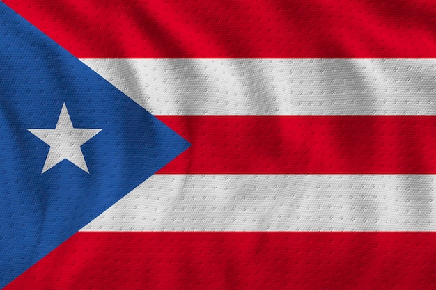 Nationale vlag van PuertoRico Achtergrond met vlag van PuertoRico