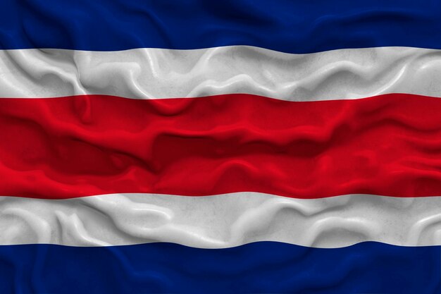 Nationale vlag van Sostarica Achtergrond met vlag van Sostarica