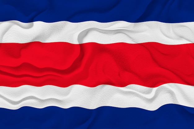 Nationale vlag van Sostarica Achtergrond met vlag van Sostarica