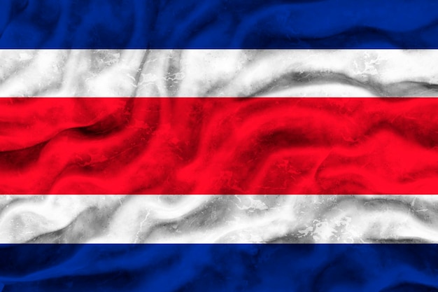 Nationale vlag van Sostarica Achtergrond met vlag van Sostarica