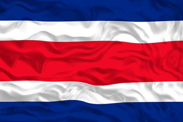 Nationale vlag van Sostarica Achtergrond met vlag van Sostarica