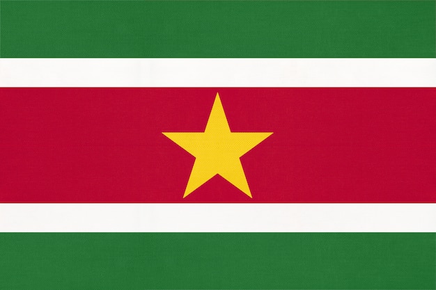 Nationale vlag van suriname