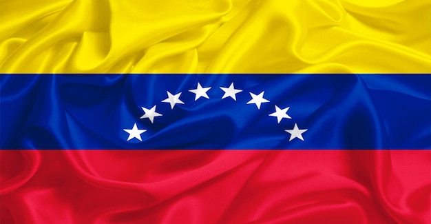 Nationale vlag van Venezuela Vliegend effect