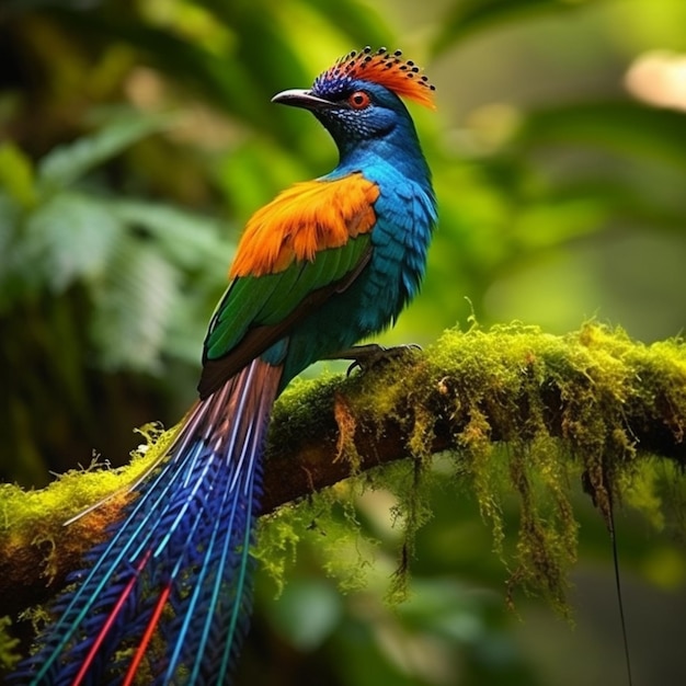 Nationale vogel van Costa Rica hoge kwaliteit 4k ultr