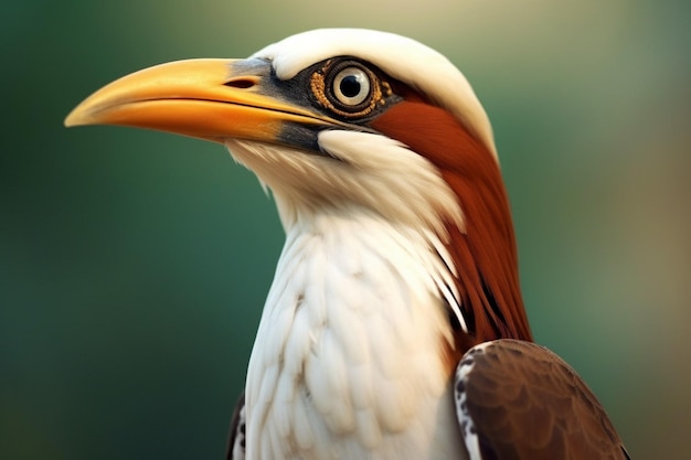 Foto nationale vogel van de verenigde arabische emiraten