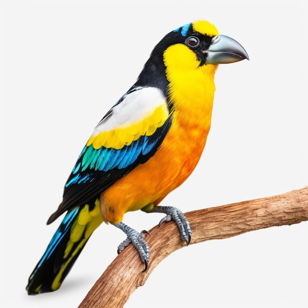 Nationale vogel van Venezuela met witte achtergrond hoi