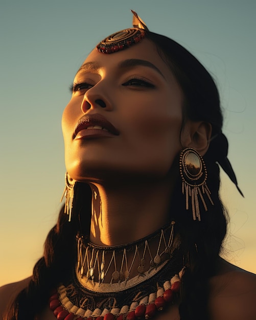 Native american American Indians First Americans or Indigenous Americans Indigenous peoples of the United States culture authenticity ethnic attire tradition