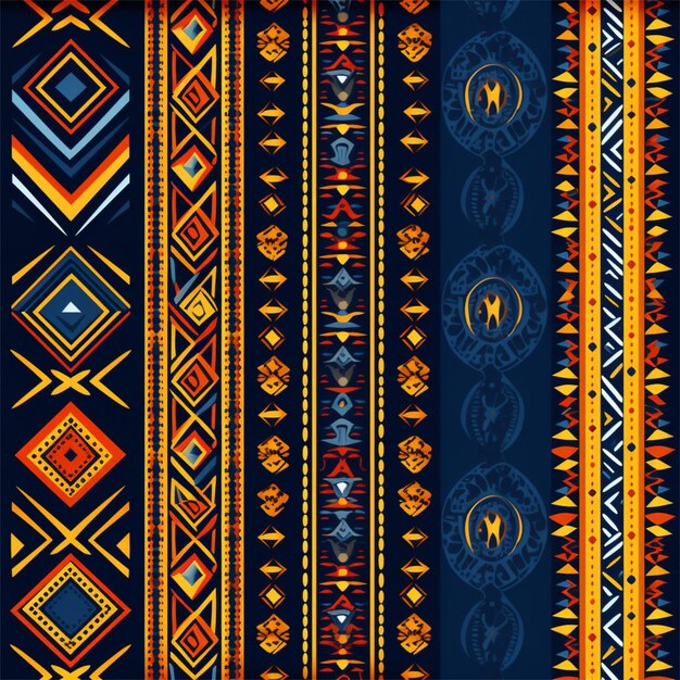 Photo native fabric pattern