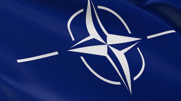 Nato flag north atlantic treaty organization sign