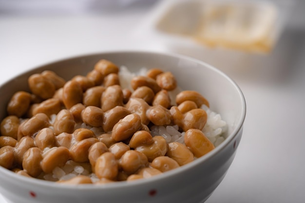 Natto rijst