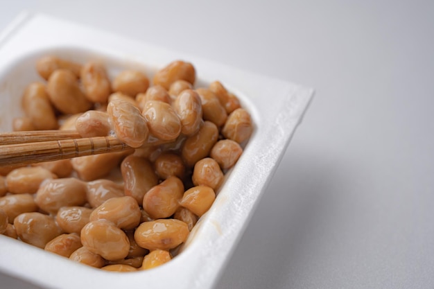 Natto traditional Japanese food