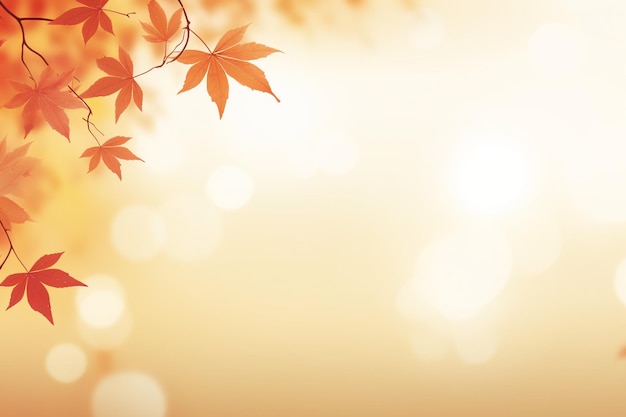 Natural autumn background