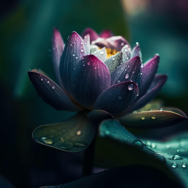 Natural Background with Lotus