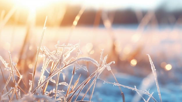 Photo natural background with shiny transparent crystals